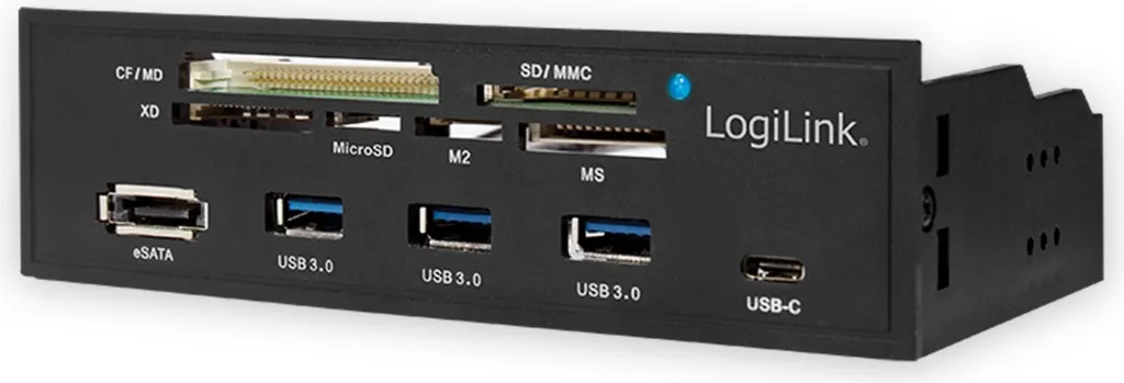Hub USB 3.0 interne UA0341 haut débit avec lecteur de cartes mémoire