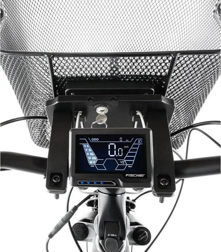 Panier chariot pour vélo électrique noir - Idéal courses et ville