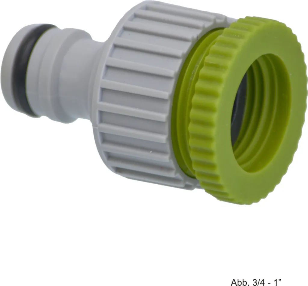 Raccord PVC-U Hydro-Fit ultra résistant 1/2-3/4 femelle vers click mâle