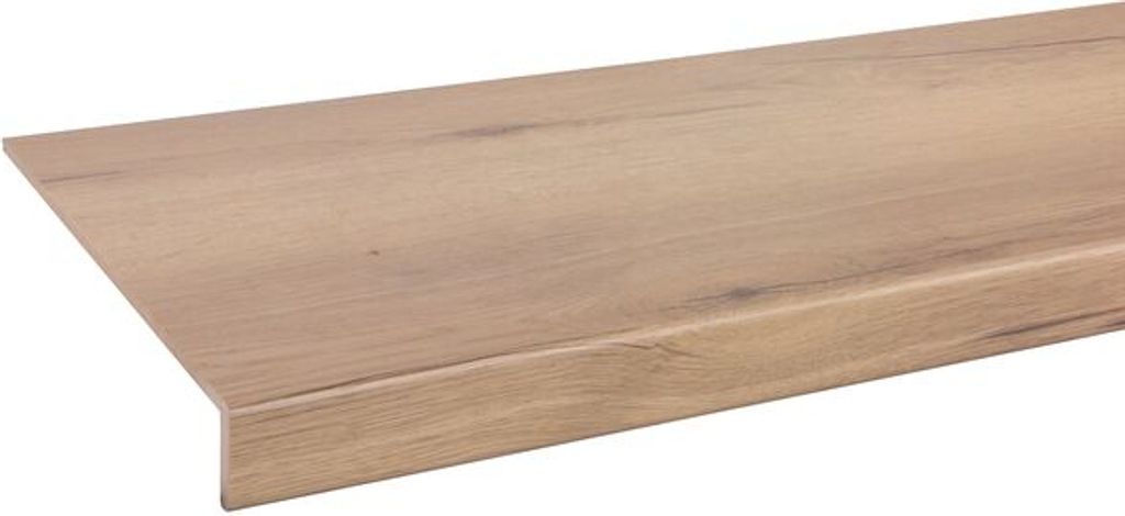 Gradino HDF laminato rovere chiaro 130 x 38 cm - Al pezzo Immagine del prodotto 