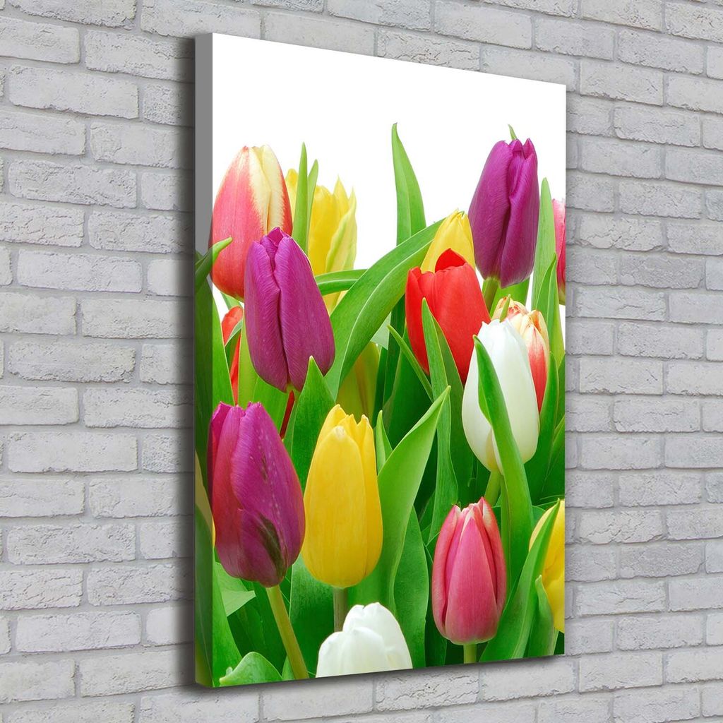 Tulup Leinwandbild - 70x100cm - Wandkunst - Drucke auf Leinwand - Leinwanddruck - Wohnzimmer Wanddekoration XXL - Wohnung Deko Kunstdrucke - Blum...