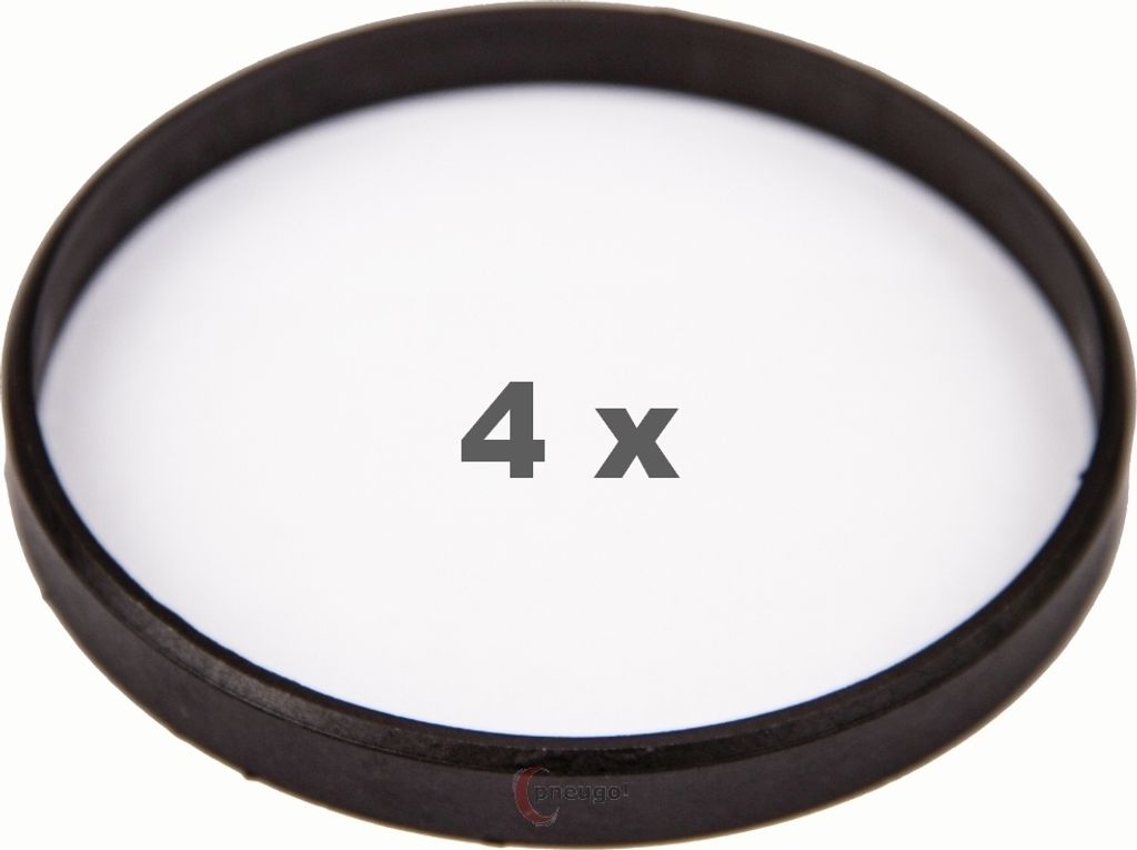 4 Zentrierringe für Alufelgen 76.00 mm auf 71.60 mm Kunststoff (76,00/71,60)