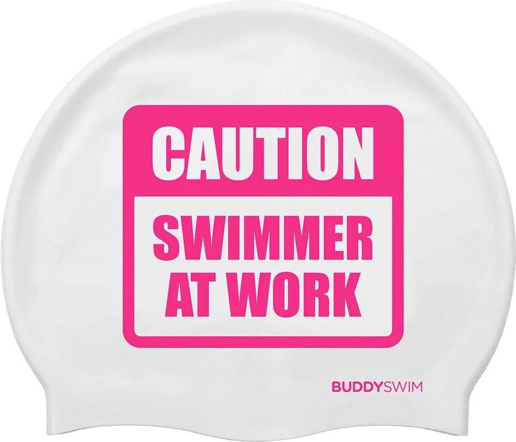 Buddyswim Csw Badekappe Rosa Rosa One Size