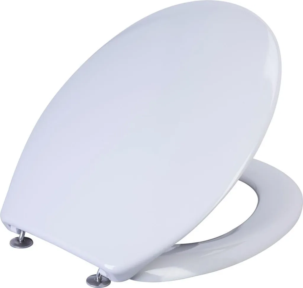 Cornat Sedile WC Cetina, look sobrio in grigio Manhattan, duroplastico, ovale, KSCET22