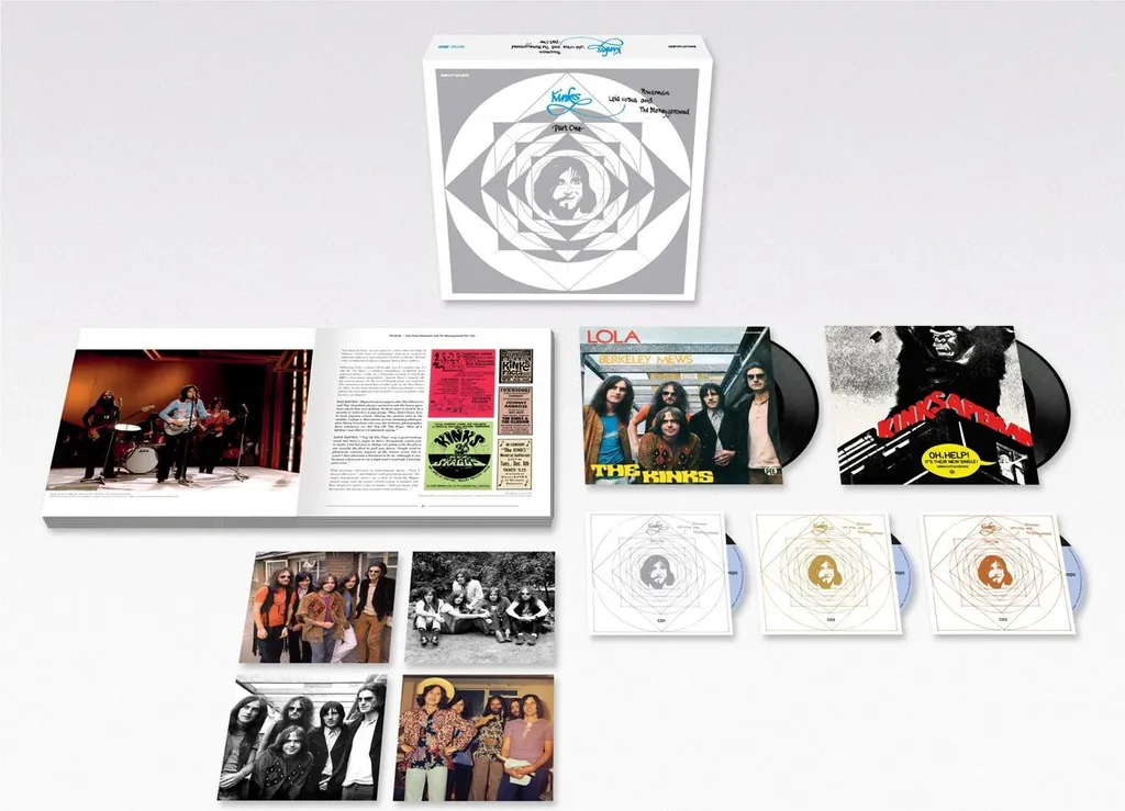The Kinks Lola Versus Powerman Edition Limitée avec Livre et Bonus Rares