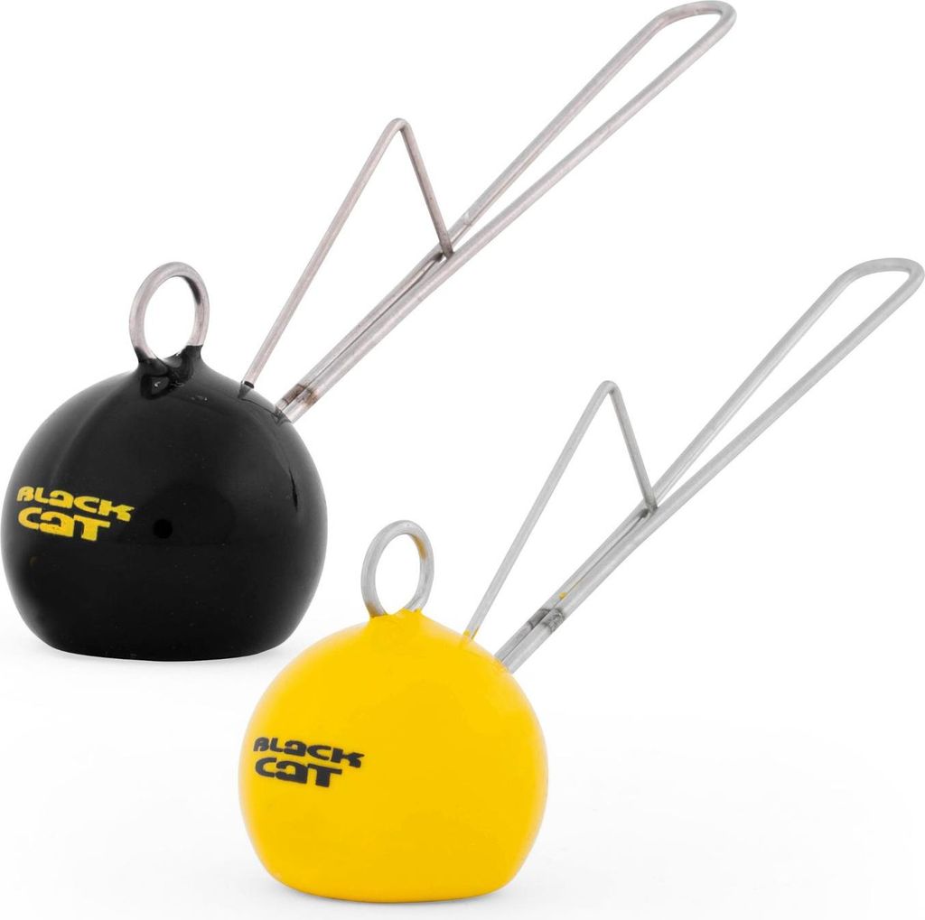 Black Cat Cat Ball Dead or Alive System - Köderfischsystem, Gewicht:220g, Farbe:Black