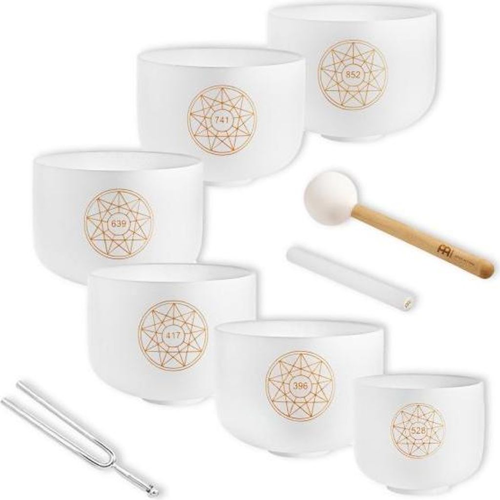 Meinl Sonic Energy Singing Bowl Solfeggio Set SOLCSBSET mit Produktbild 