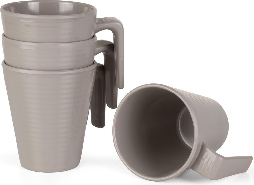 Moritz Set de 4 tasses de camping en mélamine Camping Image du produit 