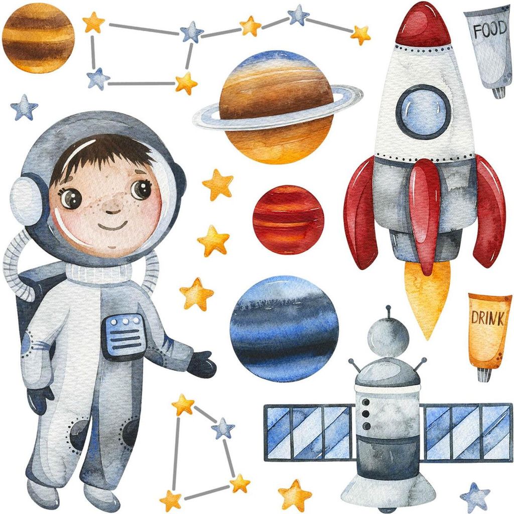 Wandaufkleber Kinderzimmer – Wandsticker für Baby & Kinder – Selbstklebende Wanddekoration – Abnehmbar ohne Rückstände – Deko für Mädc...