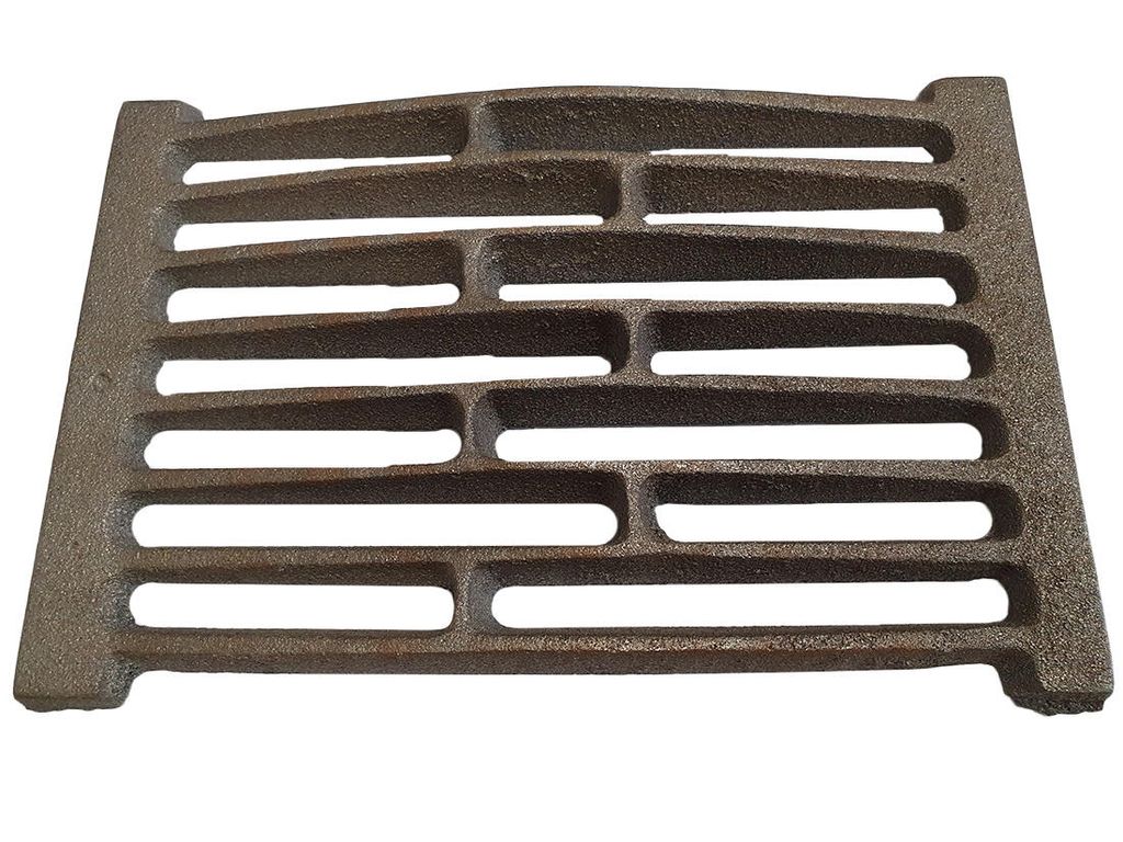 grille plate 300x200mm, fonte Image du produit 