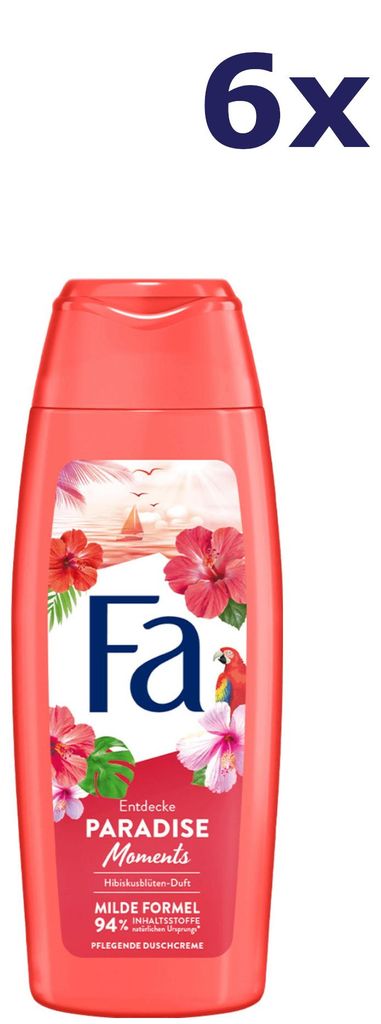 6x Fa Duschgel „Paradise Moments“ 250 ml Produktbild 