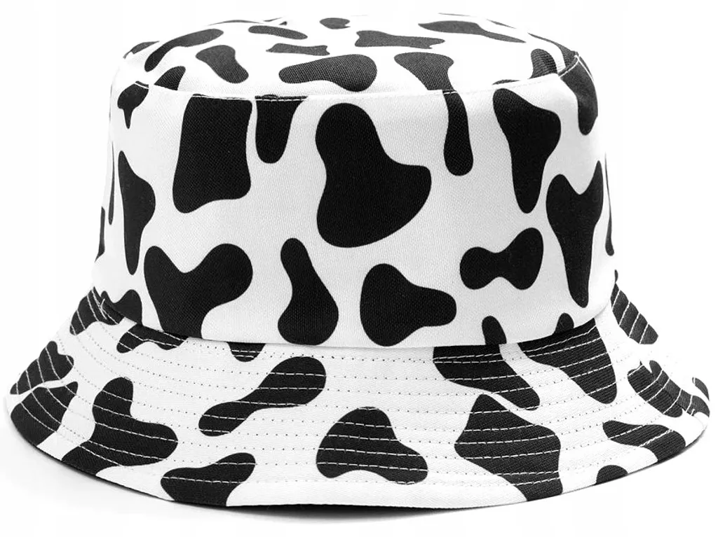 Offerta Cappello da Pescatore Double Face - Cotone Bianco Nero - 5