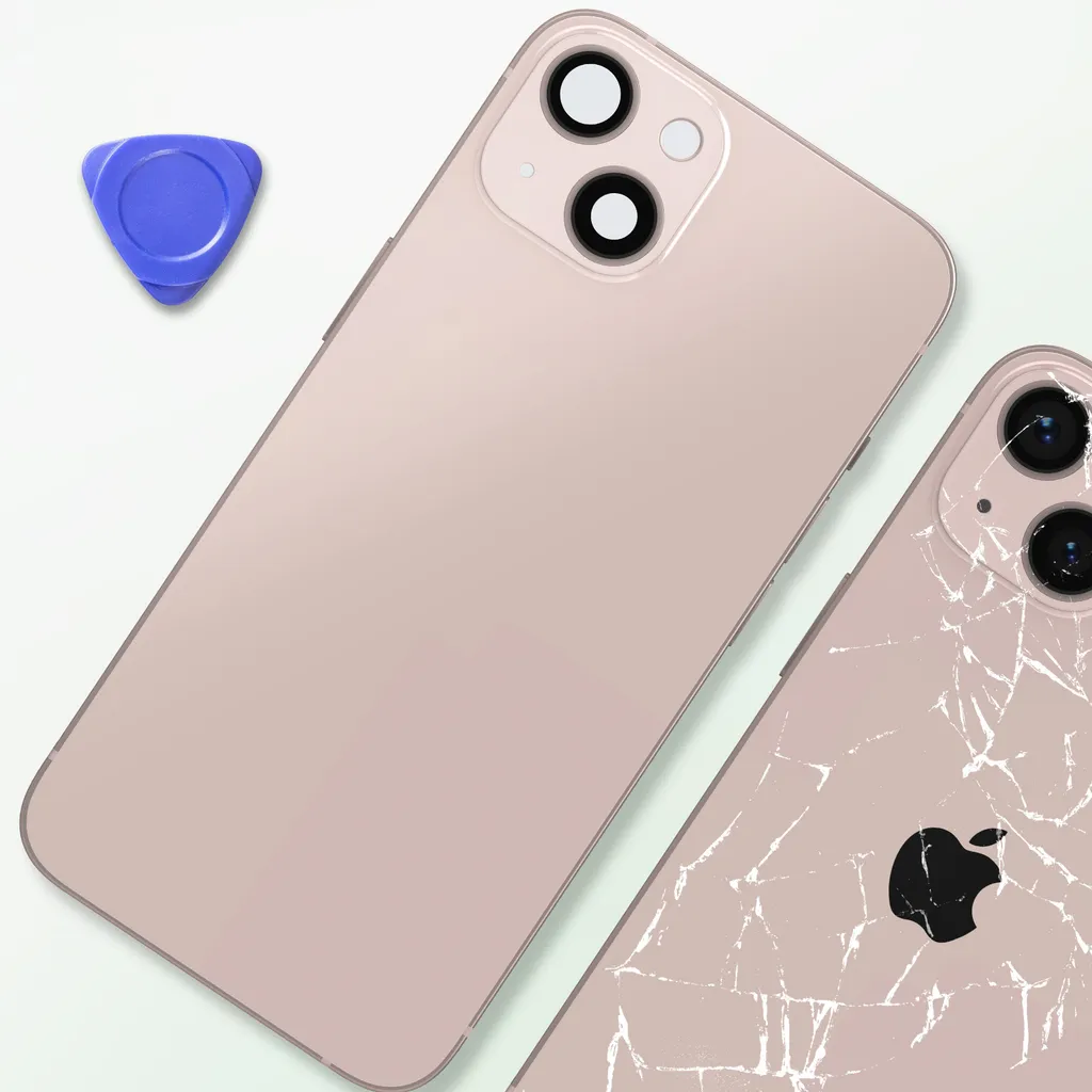 Solution Batterie Faible : Coque Chargeur iPhone 13 Clappio Rose Clair