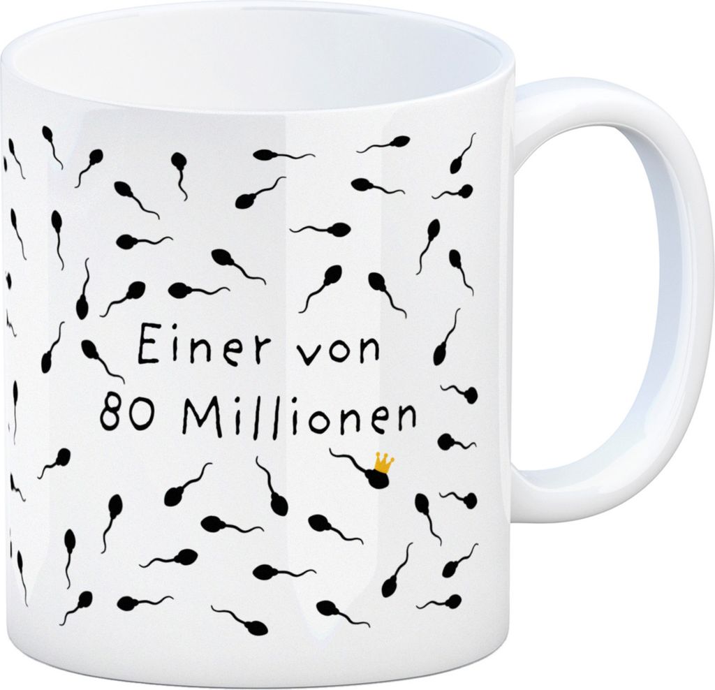 Einer von 80 Millionen Sperma Kaffeebecher