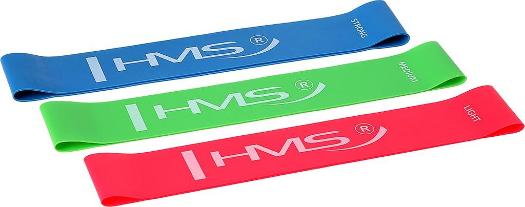 Gu04 Slim Set cvičební pásy-set Hms Obrázek produktu 