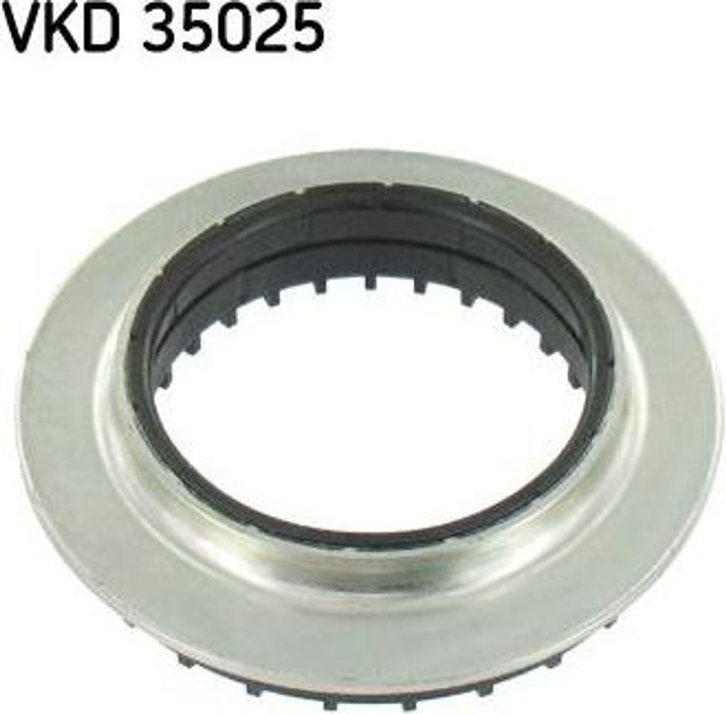 SKF VKD35025 Zylinderlager, Federbeinlager OE 1K0412249B kompatibel mit Fabia, Octavia, A2, A3 8P, Q3, TT, Altea, Altea XL, Cordoba, Ibiza, Leon, T...