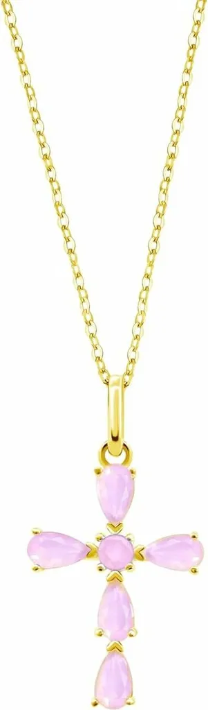 Collana Croce Argento Lotus LP3557-1/1 | Tendenza Gioielli 2024