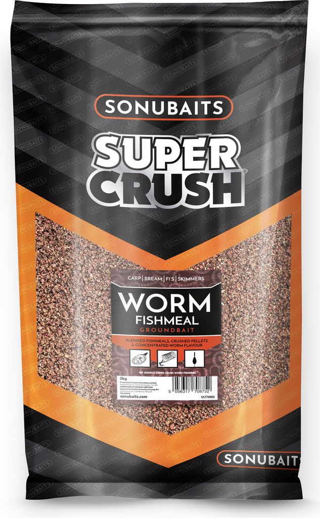 Sonubaits SuperCrush | Worm Fishmeal - 2kg Produktbild 