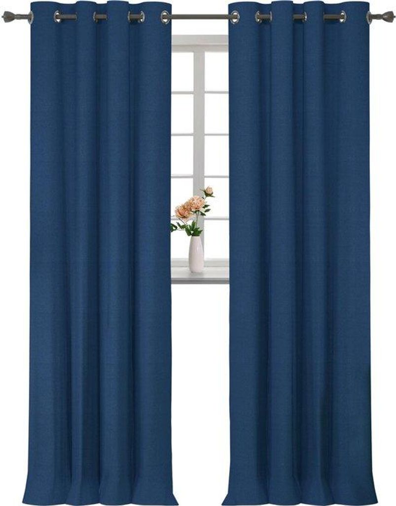 Thermische Rollos mit Linnen-Design für maximale Dunkelheit