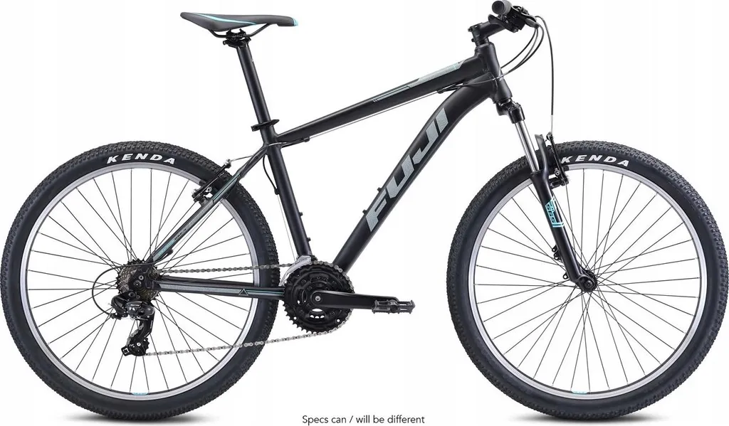 Vélo Tout Terrain Fuji Nevada 1.9 V Noir Satiné pour Homme et Femme