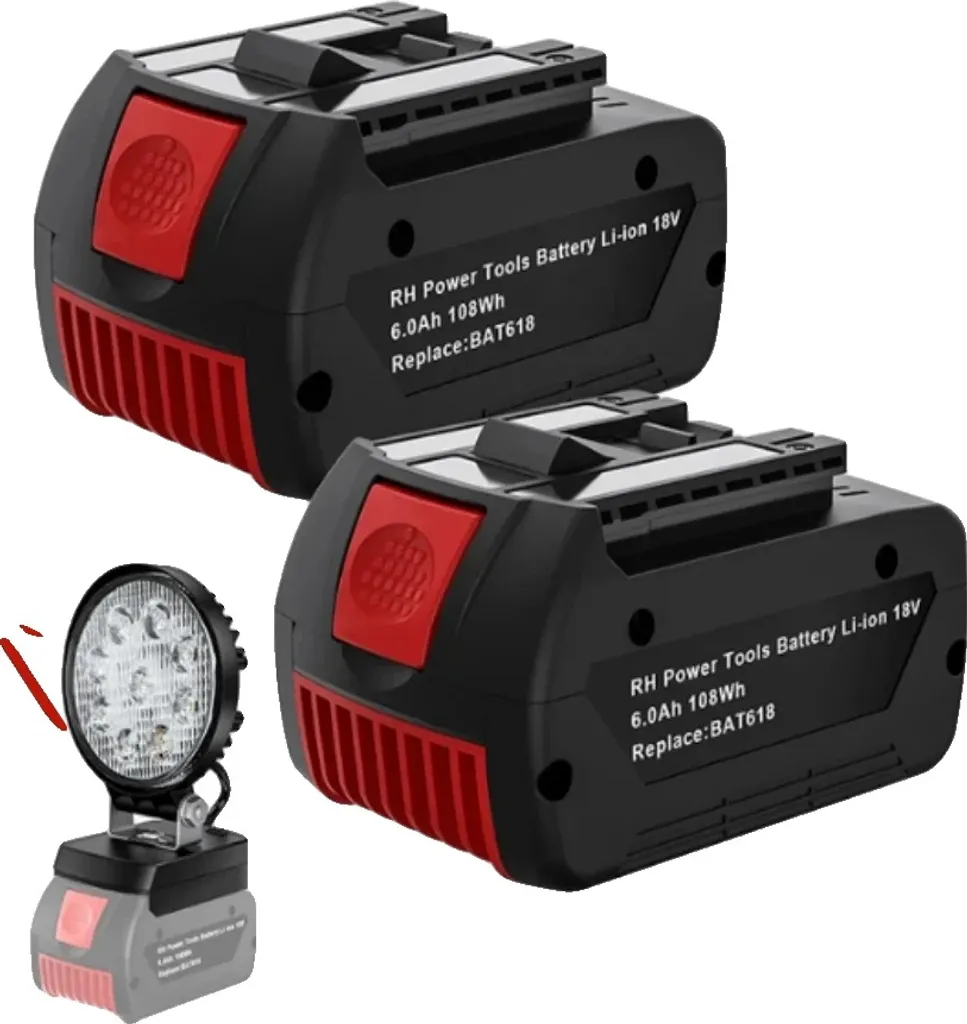 Batterie Bosch 18V 6.0Ah Li-Ion haute performance pour outillage sans fil