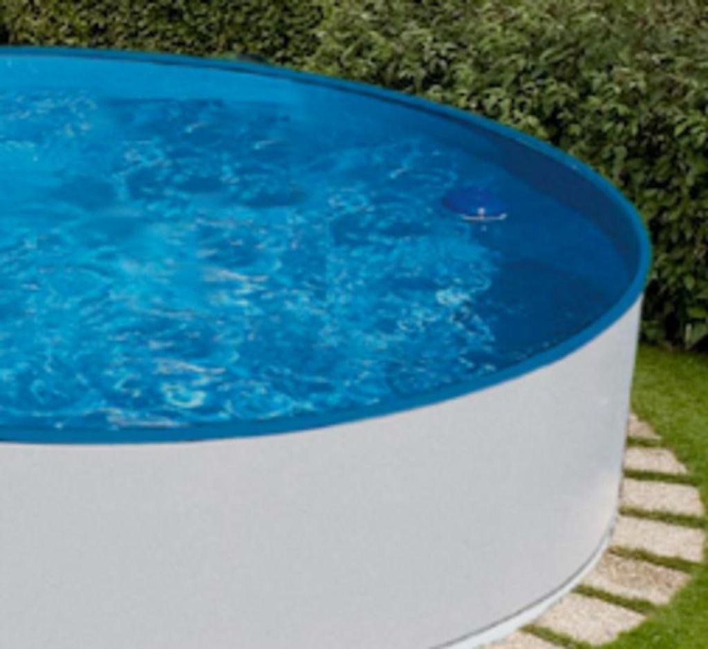 Schwimmbadfolie 3,6 × 0,9 m, blau – 0,40 mm Produktbild 
