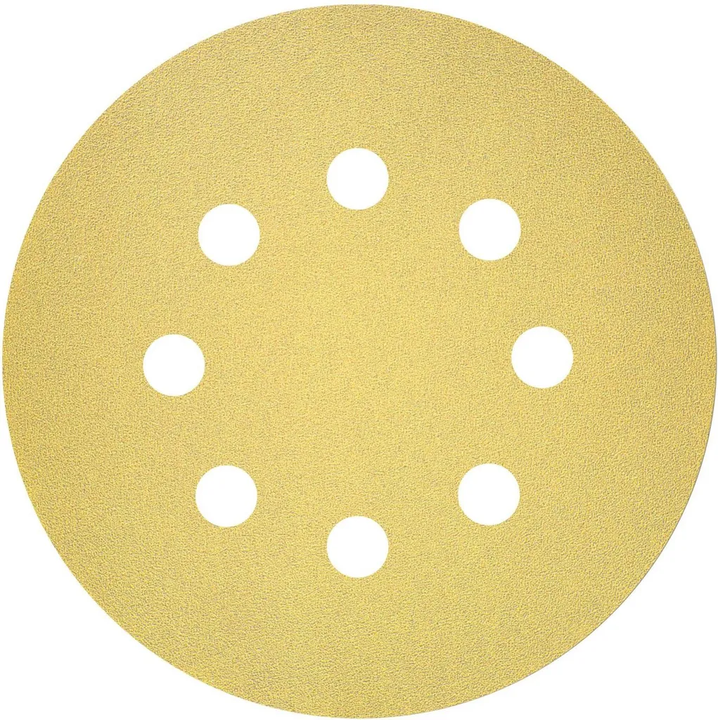 Disque abrasif 125 mm G60 grain oxyde d'aluminium 8 trous C450 - 50 uni.