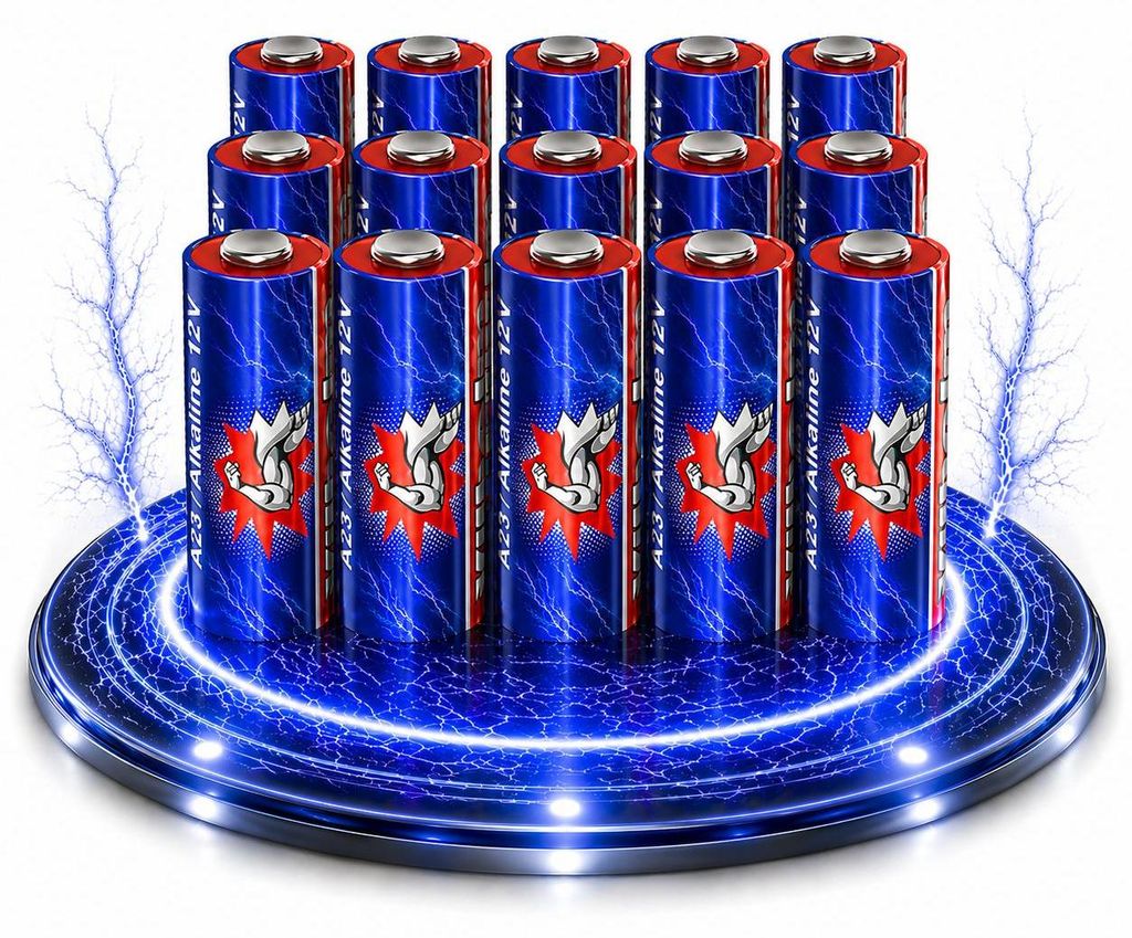 15 x Wilhelm A23 12V Wilhelm Alkaline Batterien MN21 V23GA 23A L1028 12 Volt 55 mAh