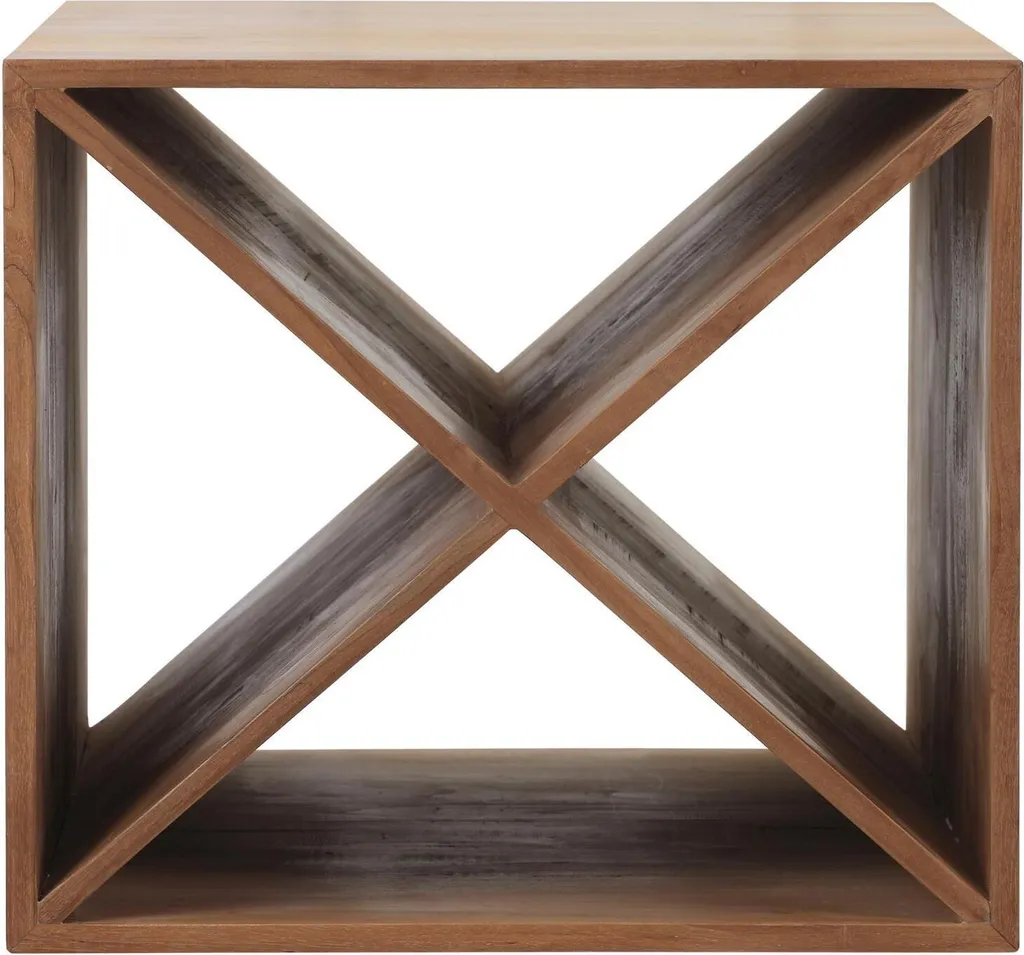 Optimisation armoire Carmelo : Insert de rangement en teck véritable