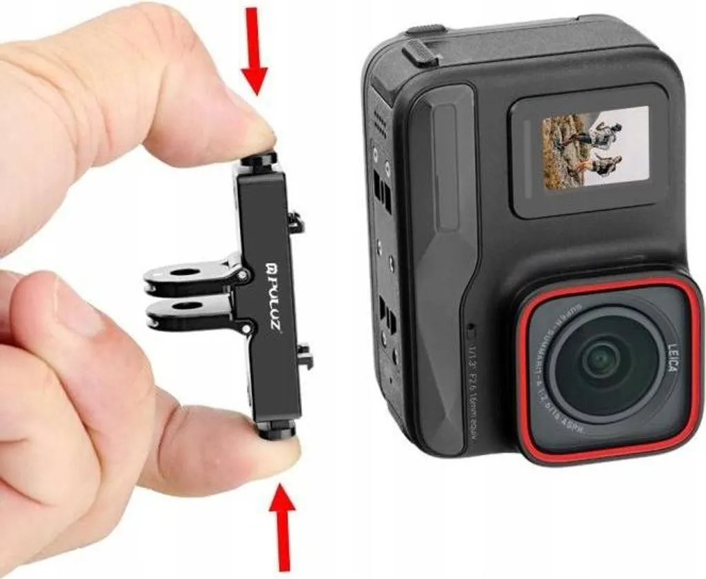 Solution de Fixation 1/4'' Stable pour Insta360 X4 et Ace Pro - Modèle PU769B - 2