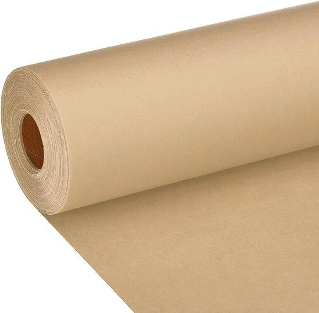 Rouleau Papier Kraft Brun Épais 80g/m² - Grande Largeur 90cm pour Fleurs