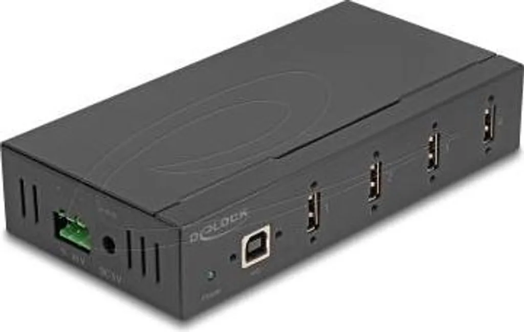Extension USB 4 Ports pour Environnement Industriel Delock ESD 15 kV