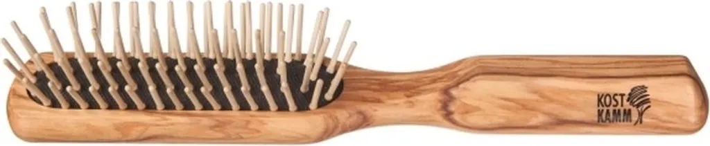 Spazzola di Legno con Pomelli Drizzi - Qualità Artigianale Italiana