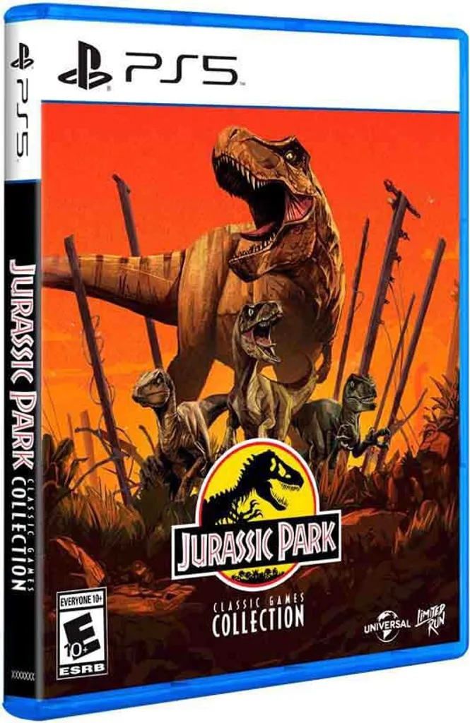 Jurassic Park Classic Games PS5 : Édition Standard Import avec Boîtier