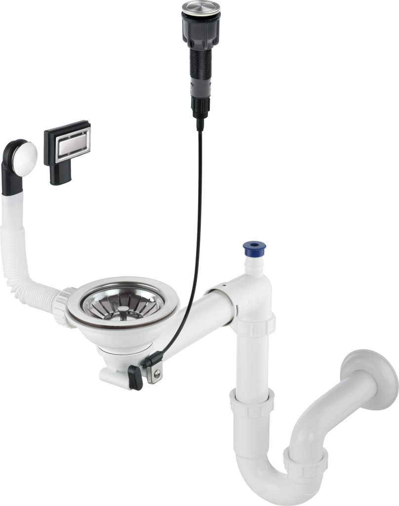Deante | Syphon für Granitspüle - Space-Saver - Produktbild 