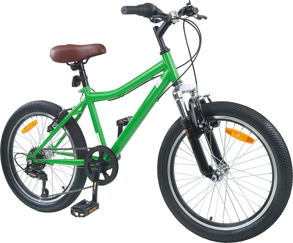 vidaXL Kinderfahrrad 20 Zoll 6-Speed für 6-11 Jahre alt Grün