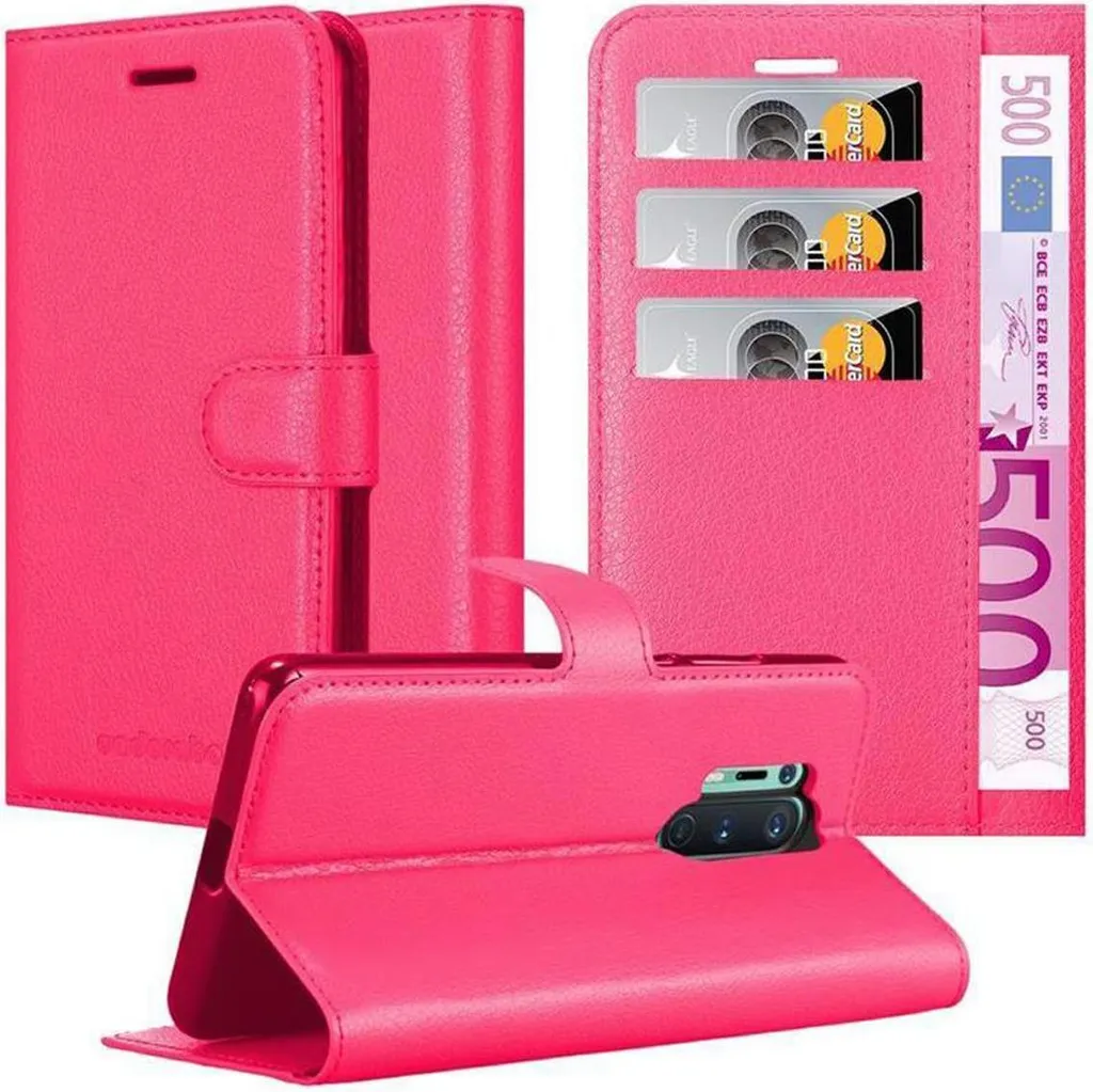 Cadorabo custodia per OnePlus 8 PRO custodia protettiva in rosa custodia per cellulare cover chiusura magnetica