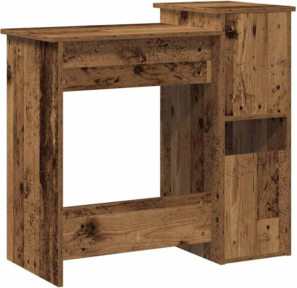 VidaXL Scrivania NOAIN Gambe a Forma di U 120x50x75 cm Legno Massello | Leroy Merlin