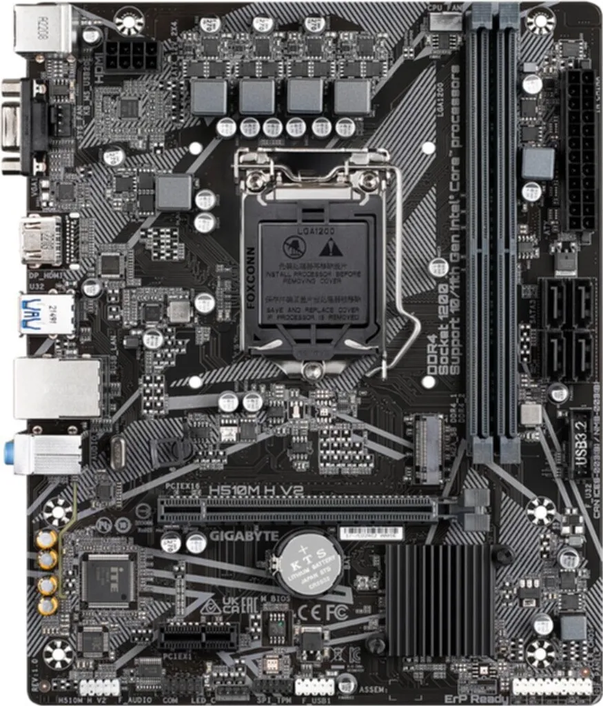 Gigabyte H510M H V2 Micro ATX - Core 11th Gen Ready per il tuo Setup