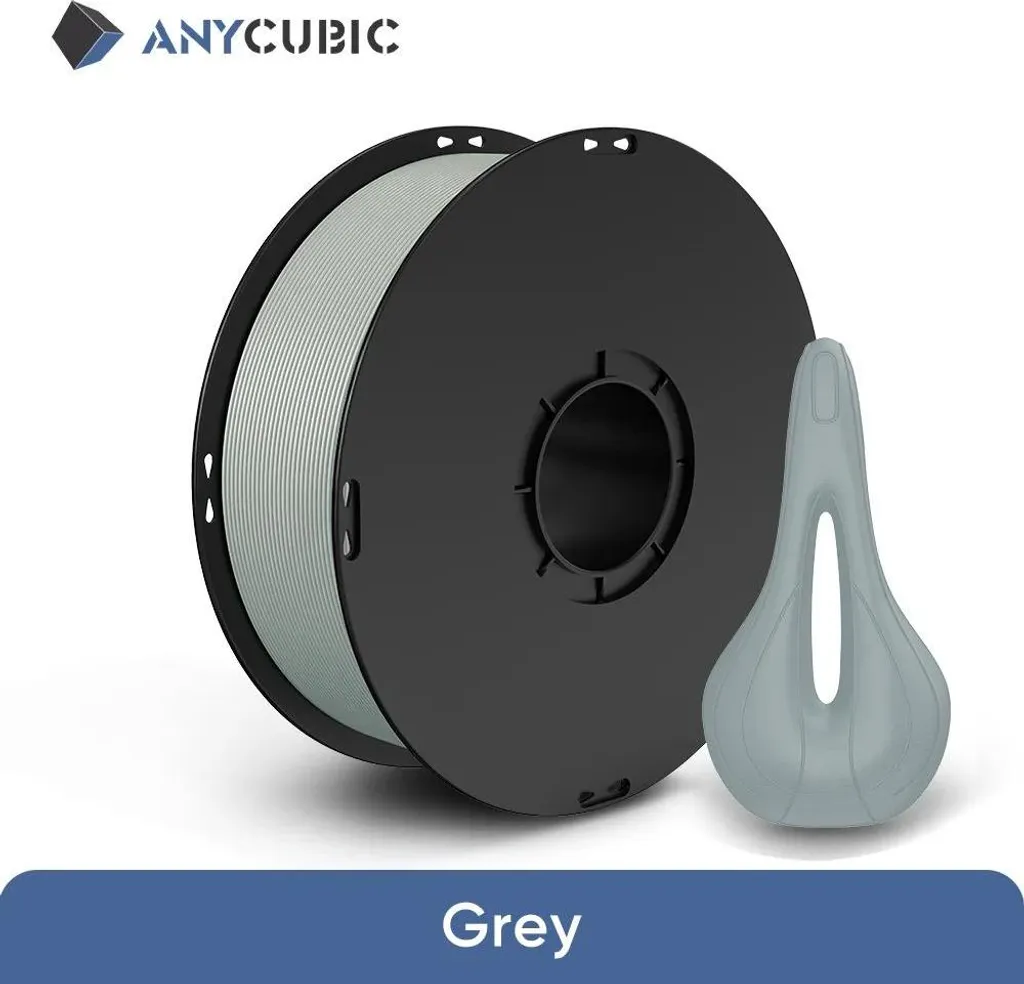 Filament ABS Gris 1.75mm pour Imprimante 3D - Bobine de 3kg Haute Qualité