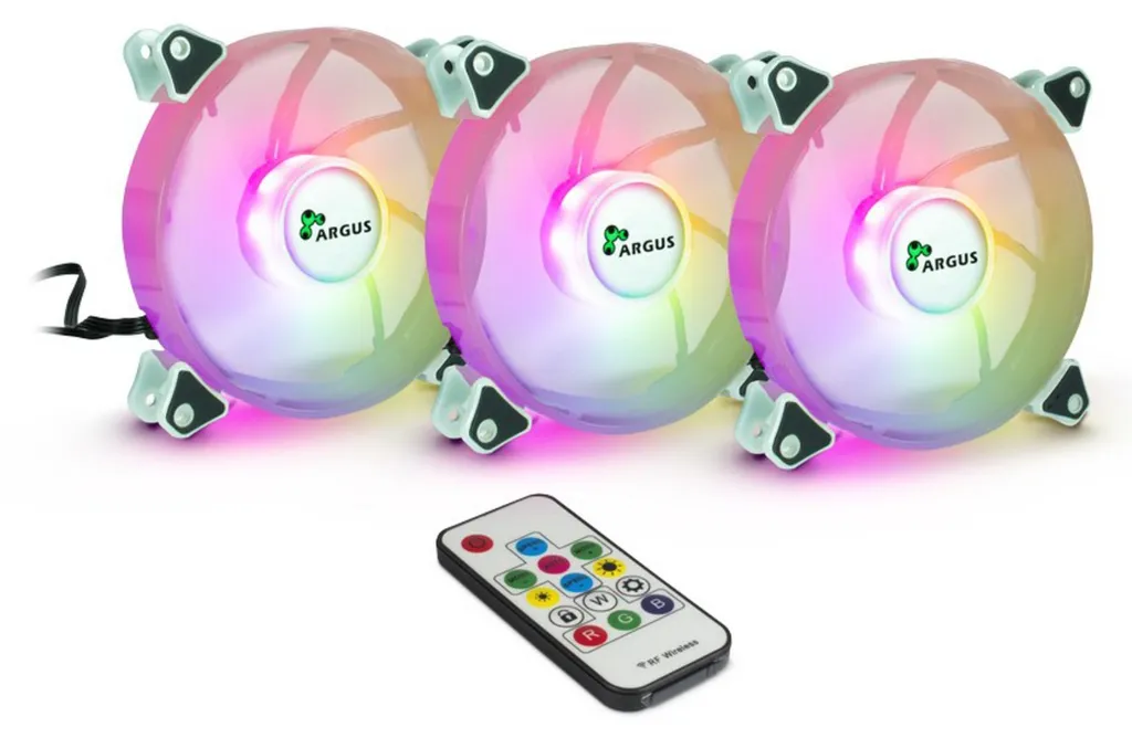 Solution Anti-Chauffe PC : Kit 3 Ventilateurs 120mm RGB Inter-Tech RS-06