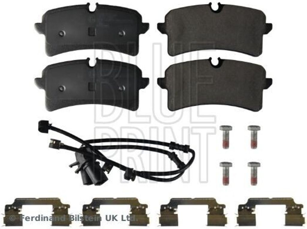 BLUE PRINT Bremsbeläge Satz Hinten für AUDI A6 Avant (4G5, 4GD, C7) ADBP420034