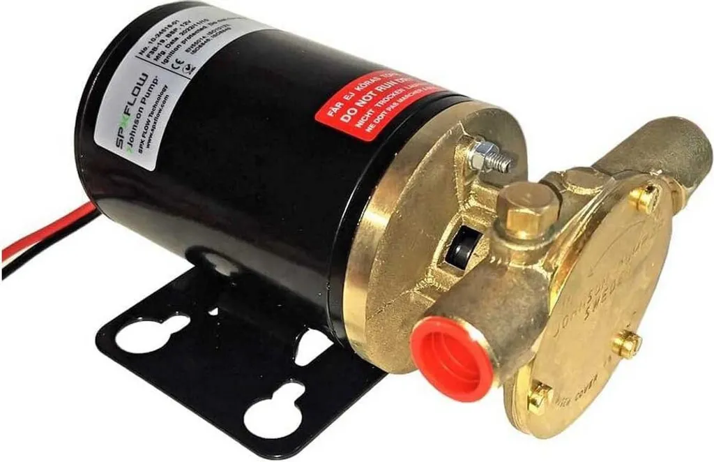 Johnson Pump F3B-19 Pompe de Transfert 21L/min 24V - Réf 10-24516-04