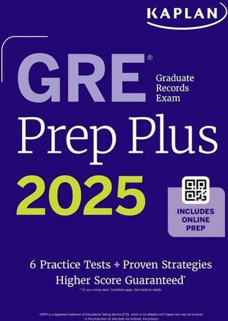 GRE Prep Plus 2025 Produktbild 