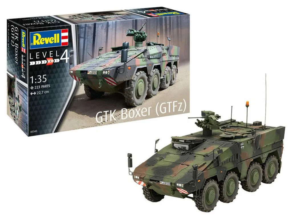 Revell GTK Boxer GTFz 1:35 - Maquette Blindé Militaire Allemand 03209