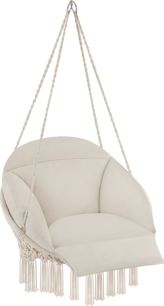 tectake® Hängesessel Samira 80 x 81 x 139 cm Produktbild 