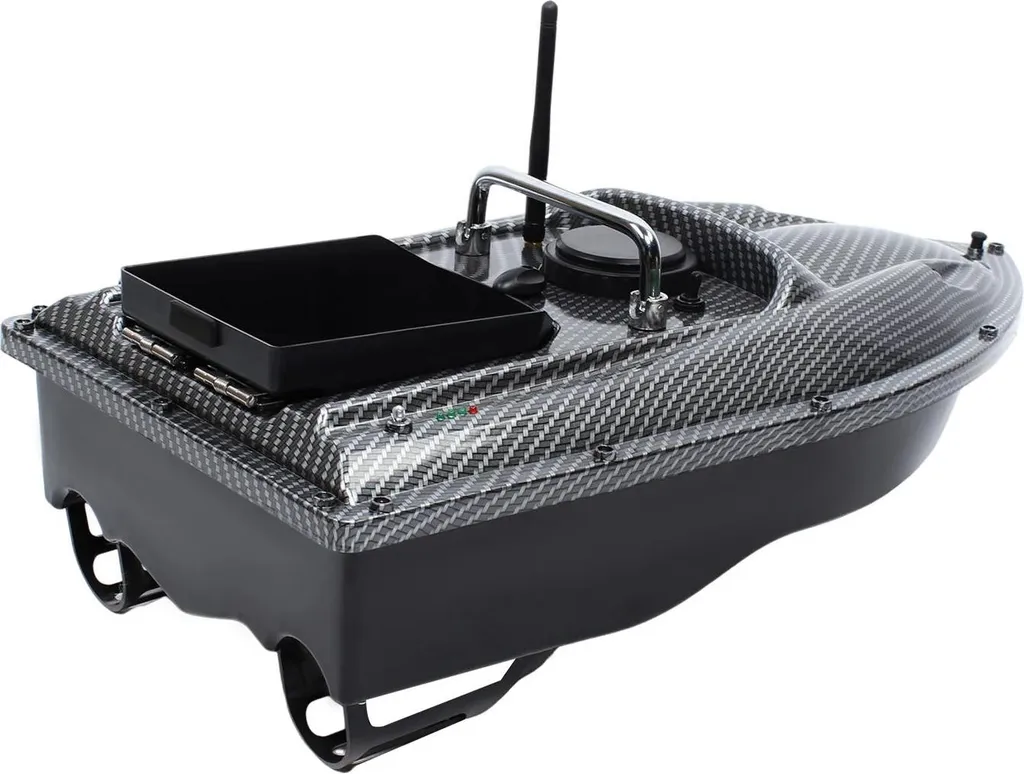 Bateau amorceur 500m avec télécommande - Coque ABS et Inox robuste - 6