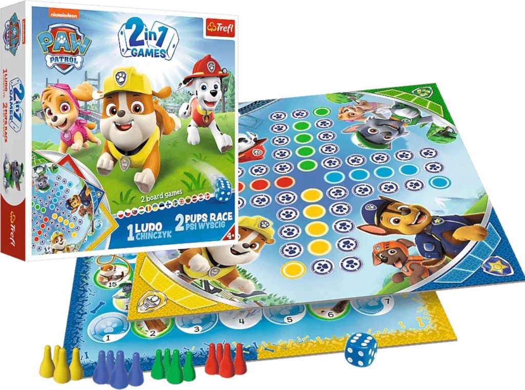 Trefl TREFL PAW PATROL Board game 2 in 1 Produktbild 
