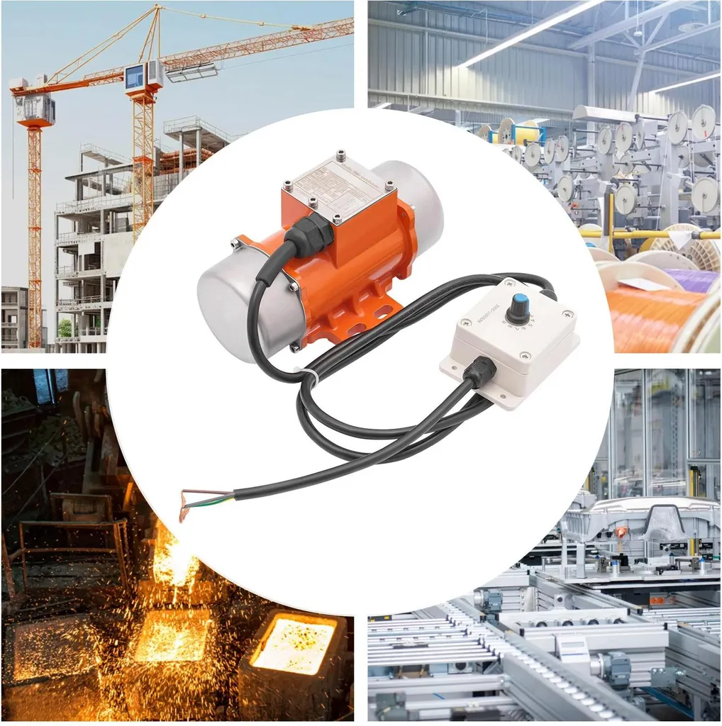 Moteur à vibration réglable 1000-3000 tr/min IP65 Brushless 50W compact - 2