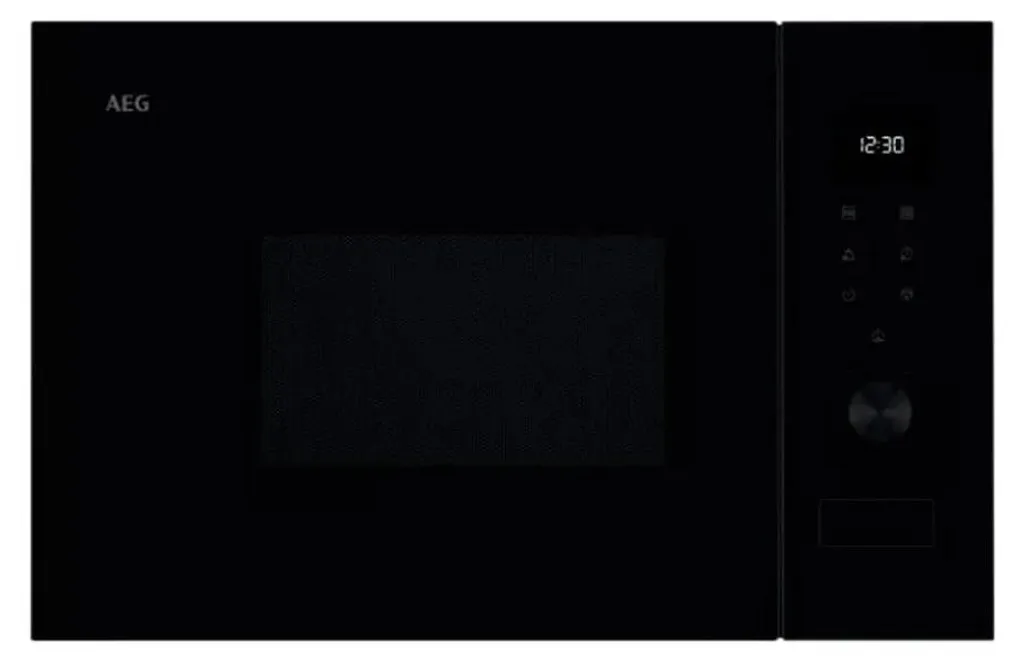 Petit Micro-ondes de Cuisine AEG Noir One Size Design Minimaliste